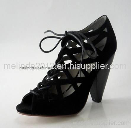 black peep-toe fashion shoes. black dance shoes.
