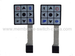 led metal dome membrane switches