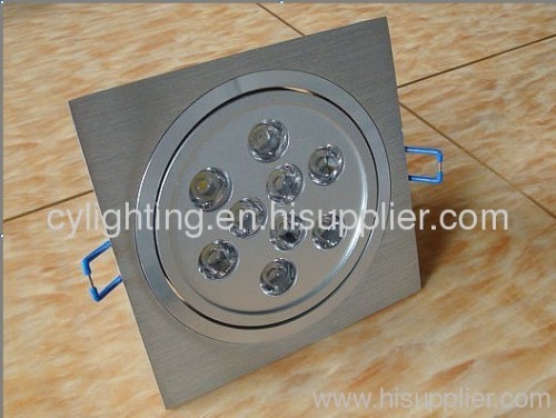 136mm×136mm×70mm Square LED Down Lights