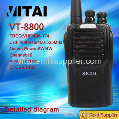 Best VHF/UHF Portable Army Walkie Talkies VT-8800