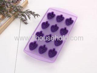 strawberry ice cube tray