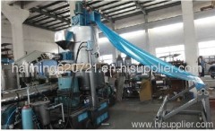 PE PP film two-rank recycling and granulating Line