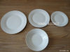 white color porcelain 10.5' / 9' / 8' / 7.5' plates and dishes
