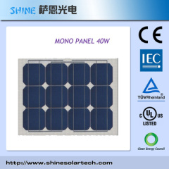 45W MONO CRYSTALLINE SOLAR PANEL