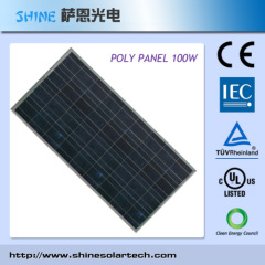 100WPOLY CRYSTALLINE SOLAR PANEL