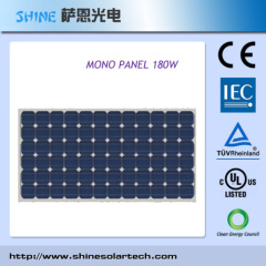 180W MONO CRYSTALLINE SOLAR PANEL