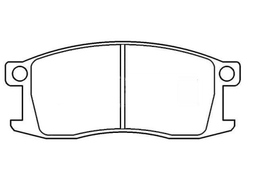 Front Brake Pad Set for HONDA OEM 45021-693-601