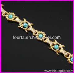 gold plated fashion wholesale bracelet