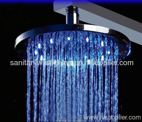 Temperature Automatic Led Rain Shower Heads For Bath