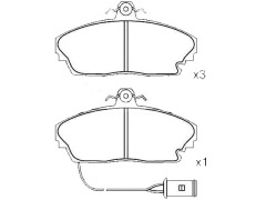 ROVER brake pads