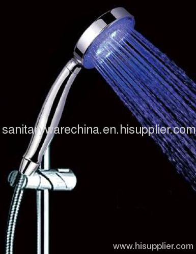 New Temperature Sensor Led Hand Held Showers Sprayer