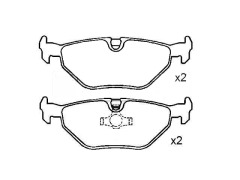 brake pad BMW 34211158266