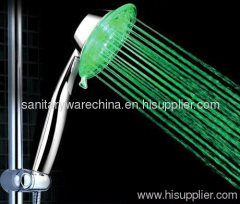 Amazing Color Changing LED Handheld Showers Water Power