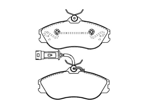 Front Brake Pad AUDI 200