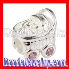 european Baby Carriage Charm Wholesale