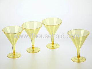 goblet disposible orange colour