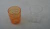 plastic orange beverage cup 16.5oz