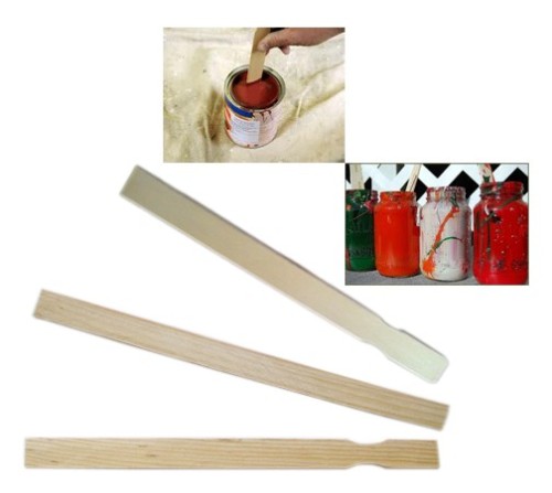 Wooden Paint Mixing Stick