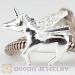 european Unicorn Charm