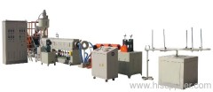 PE foam pipe/stick making machine