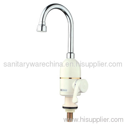 Bottom Water Inlet Brass Chrome Fast Electric Faucets