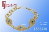 18K Gold Evil Eye Bracelet 1533238