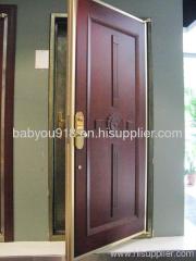 artistic copper paint surface extorier security door