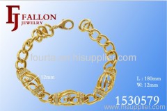 18K zircon bracelet