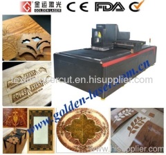 High Speed Laser Engraver Wooden Door