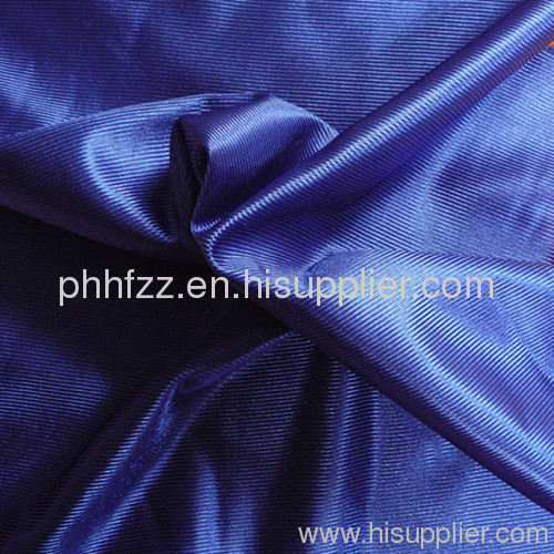 100% polyester knitted tricot fabric with bright yarn/ gament lining fabric