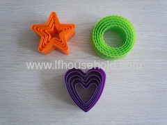 plastic cookie cutters star shape