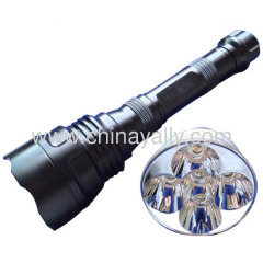 High power CREE Q5 rechargeable led flashlights