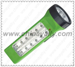 Plastic Rechargeable LED Flashlight/Torch