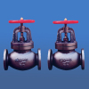 JIS F7305 cast iron marine globe valve