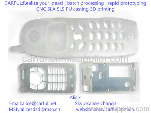PC(Polycarbonate) prototype, CNC, RP, SLA, machining, product design, model