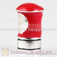 european Red Post Box Charm For Charm Bracelet
