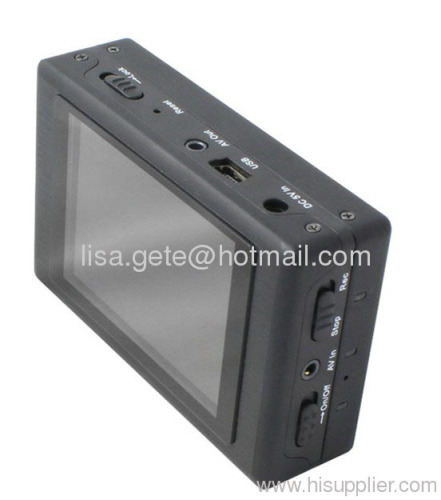Mini digital video recorder with internal/external audio recording pv007