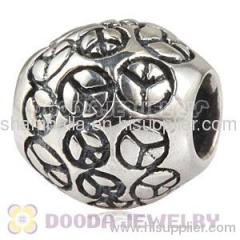 european World Peace Sign Charm Bead Wholesale