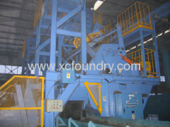 incline roller abrating cleaning machine