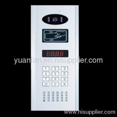 Video Door Phone Host, 2 Core-wire Connected Video Intercom System, Transmit for Video/Voice/Data