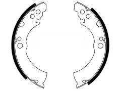 Rear Brake Shoe Set for NISSAN MARCH OEM 44060-01B00