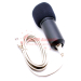 USB mini socket recording microphone wired