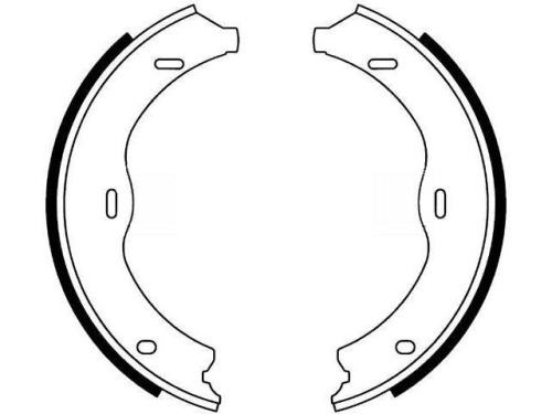 MERCEDES BENZ brake shoes