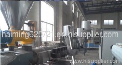 PVC granulation extrusion production line