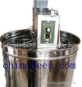 4 frame stainless steel motor honey extractor