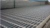 hot dipped galvanized serrated welded floor steel bar grating