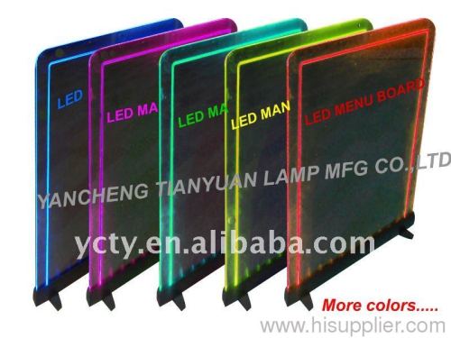 led board; led writing board; led menu board; writing board