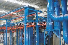 marine type anchor chain cleaning machine