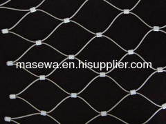 Stainless steel wire netting for animal enclosure