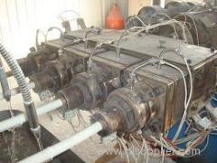 PVC one out four pipe making machine